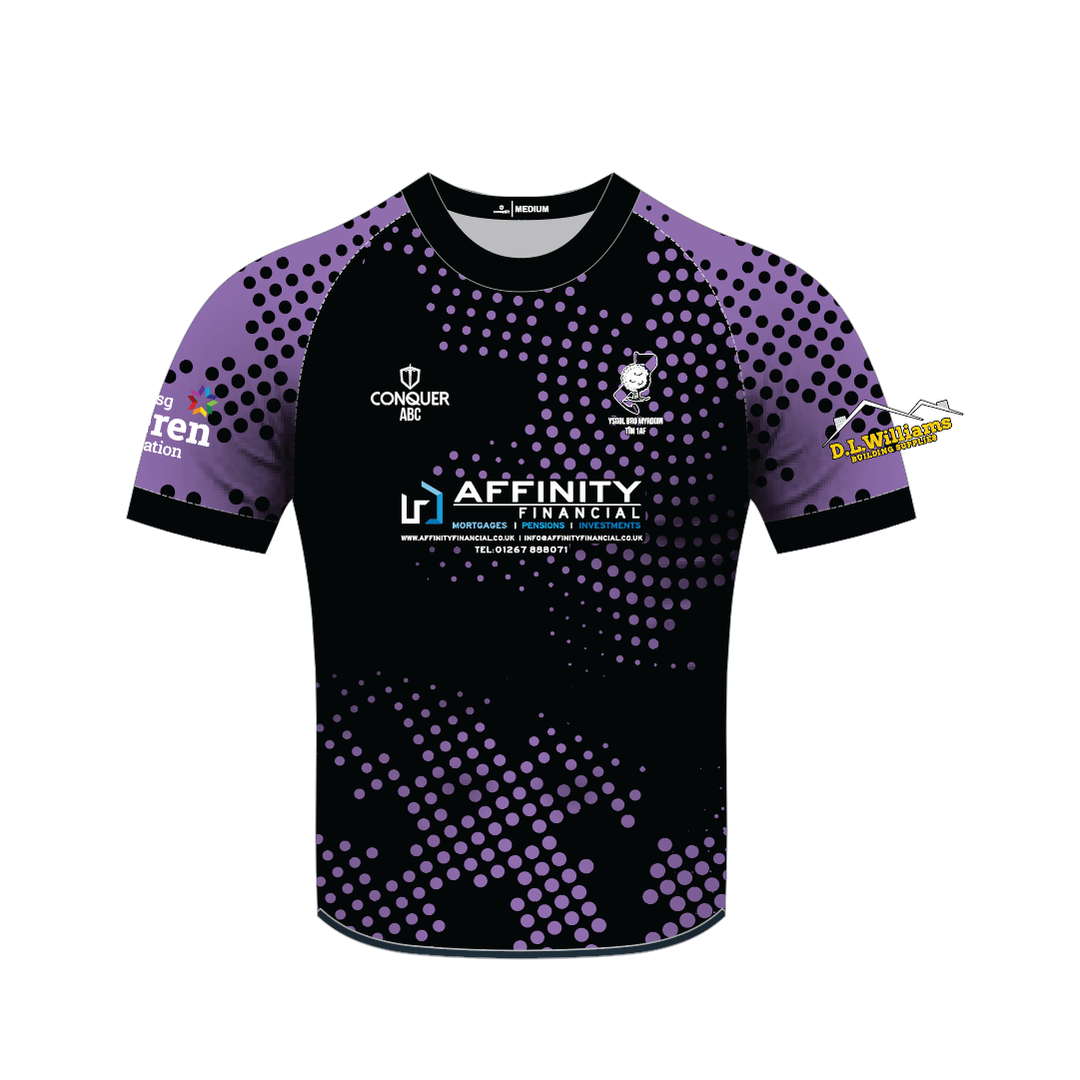 YBM Tim Cyntaf Home Playing Shirt (Purple)