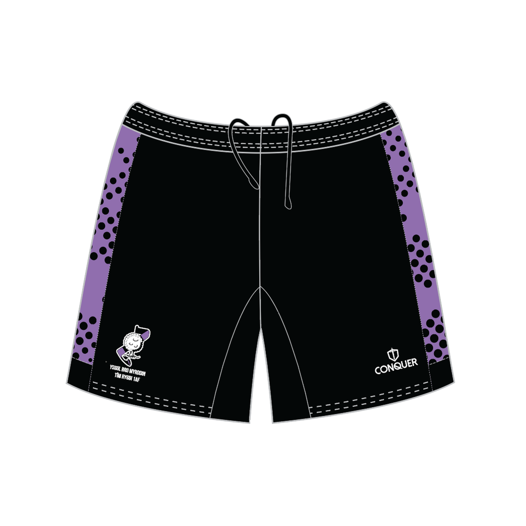 YBM Tim Cyntaf Playing Shorts (Purple)