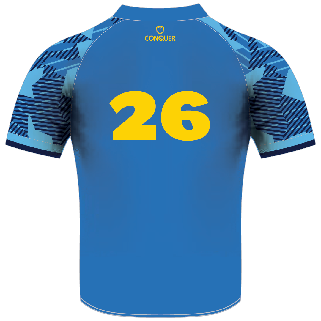 Yorkshire Amateur Sublimated Blue T-Shirt (Kids)