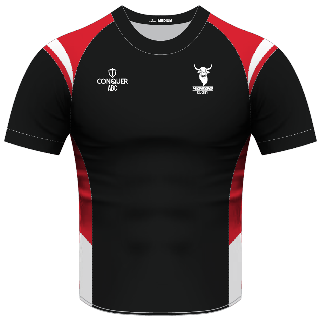 YOSGO Sublimated T-Shirt Black