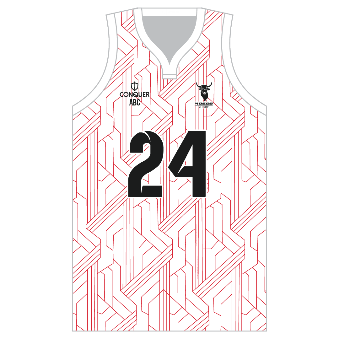 YOSGO Sublimated Basketball Vest 3