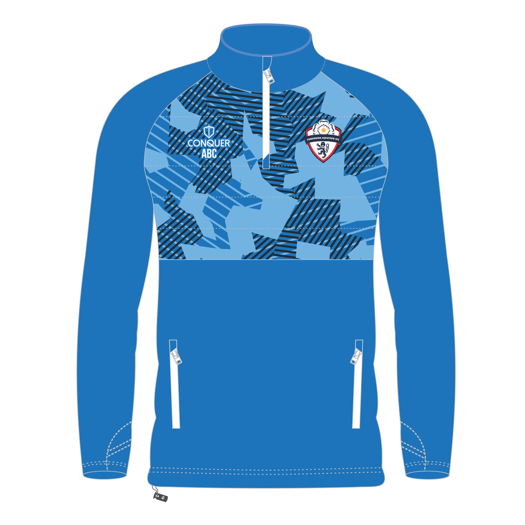 Yorkshire Amateur 1/4 Zip Hybrid Midlayer (Kids)