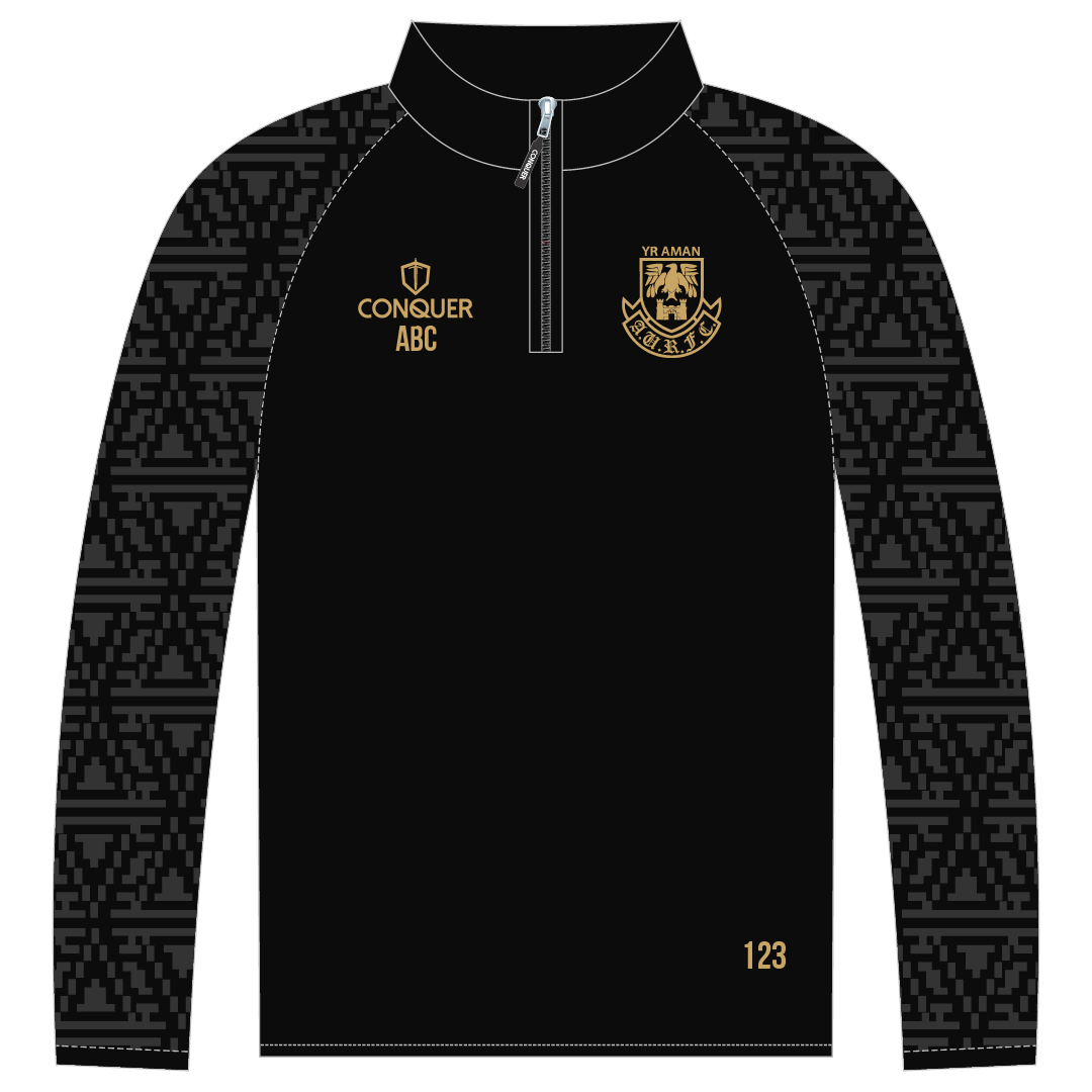 Amman United RFC PRO 1/4 Zip Midlayer