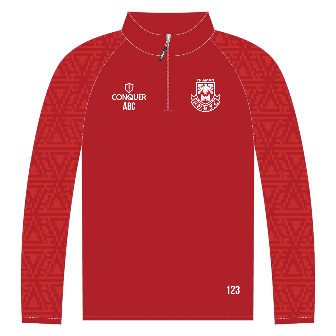 Amman United Youth RFC PRO 1/4 Zip Midlayer