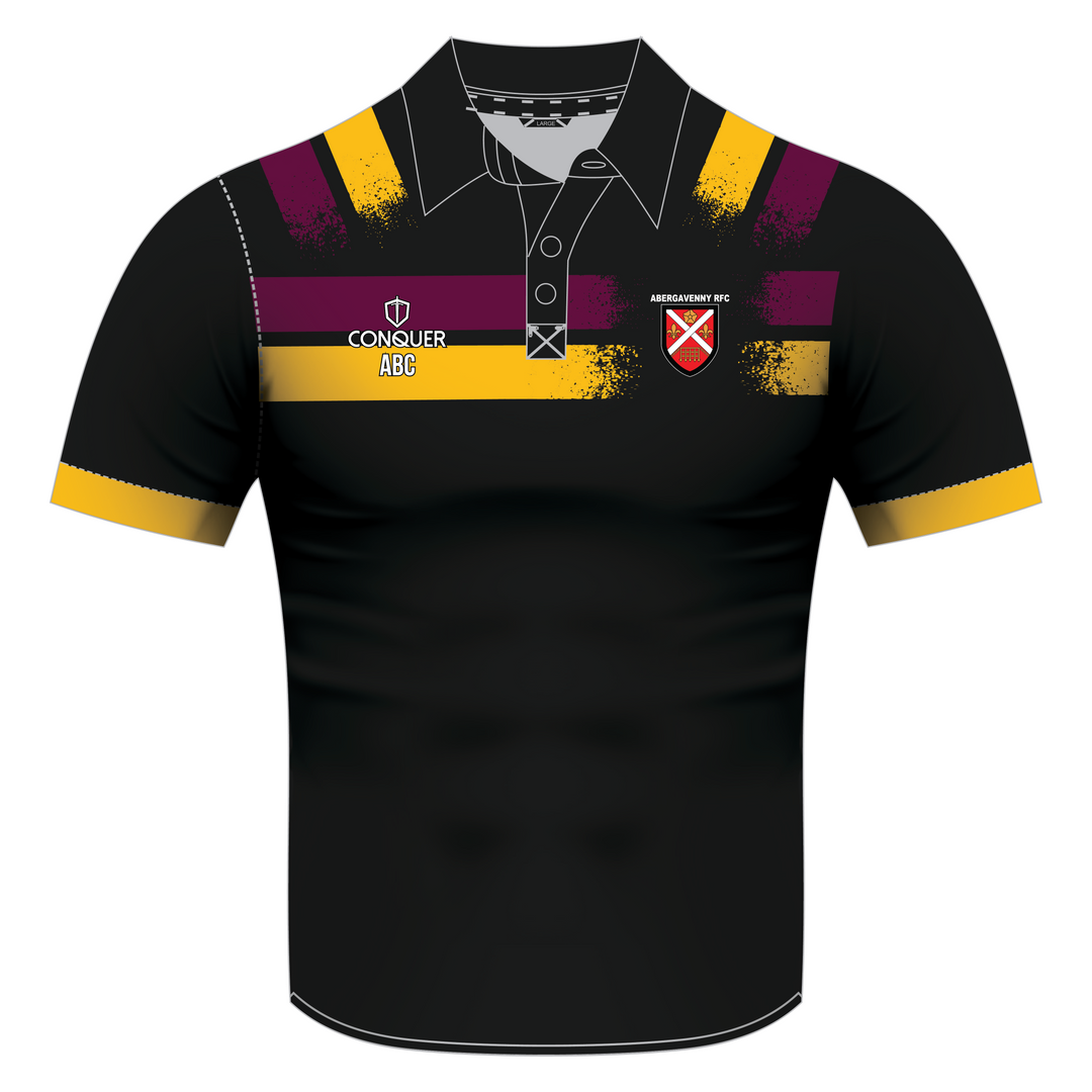 Abergavenny RFC Sublimated Polo Shirt KIDS