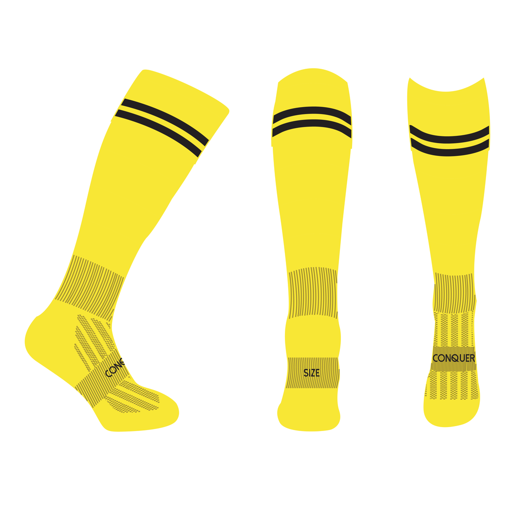 Ammanford Juniors AFC Playing Socks KIDS - Away, Yellow
