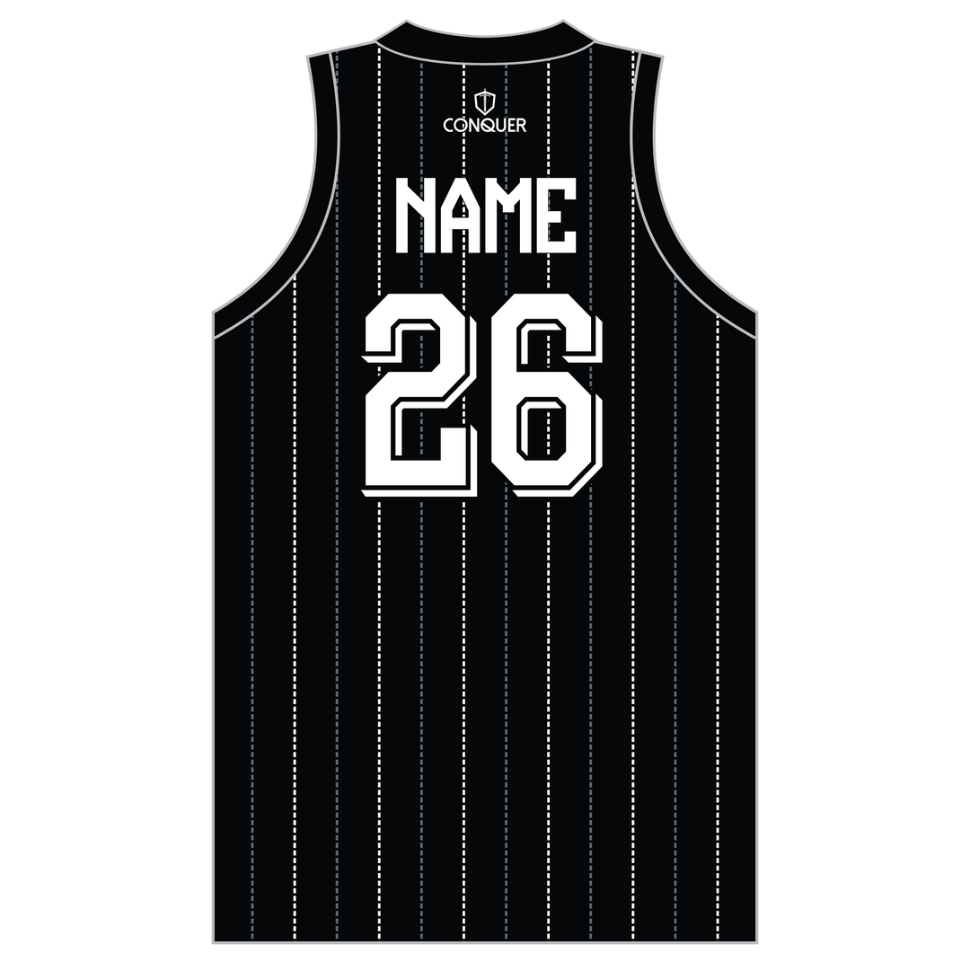 Ammanford Juniors AFC Sublimated Basketball Vest - Striped