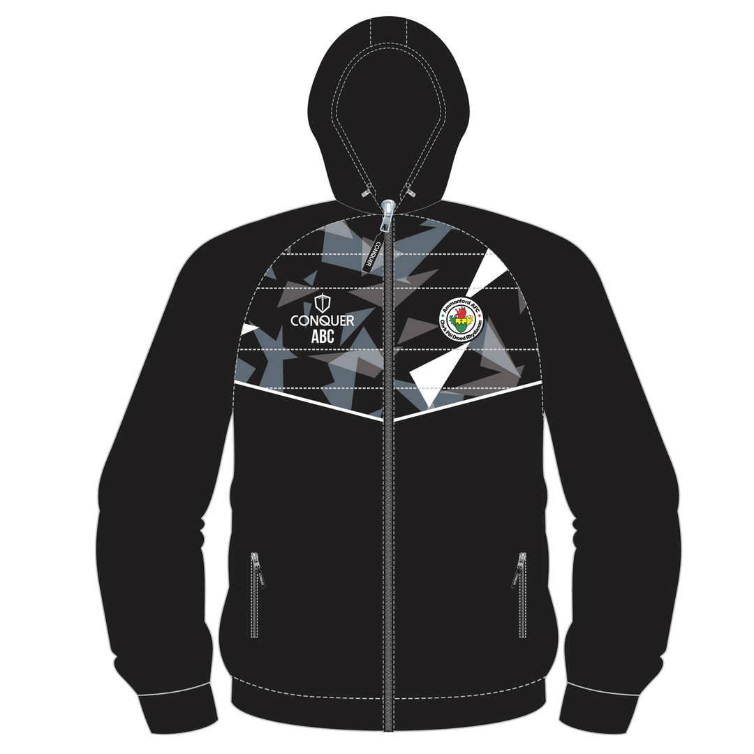 Ammanford AFC JUNIORS Full Zip Hybrid Hoodie
