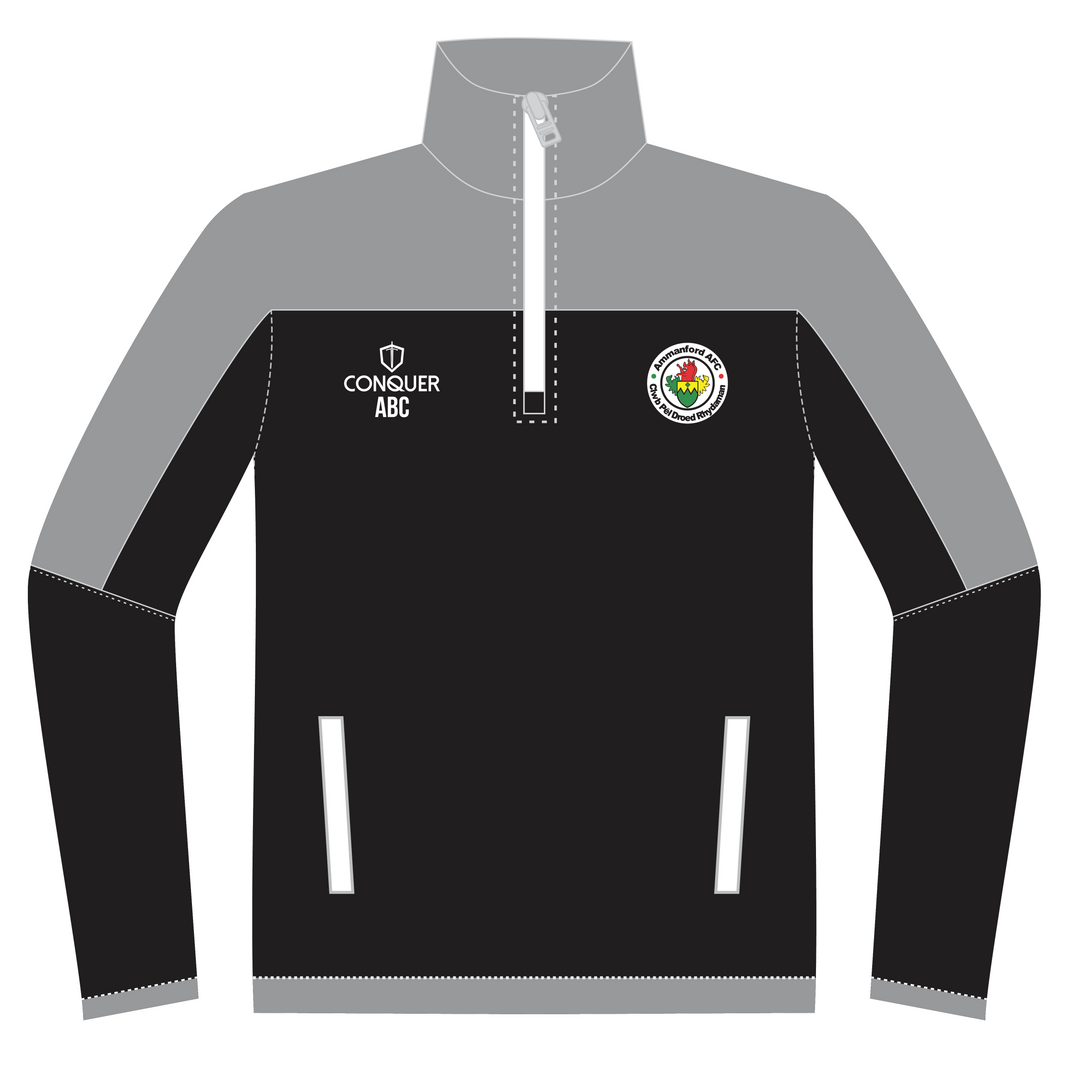 Ammanford AFC JUNIORS 1/4 Zip Polar Fleece Midlayer KIDS