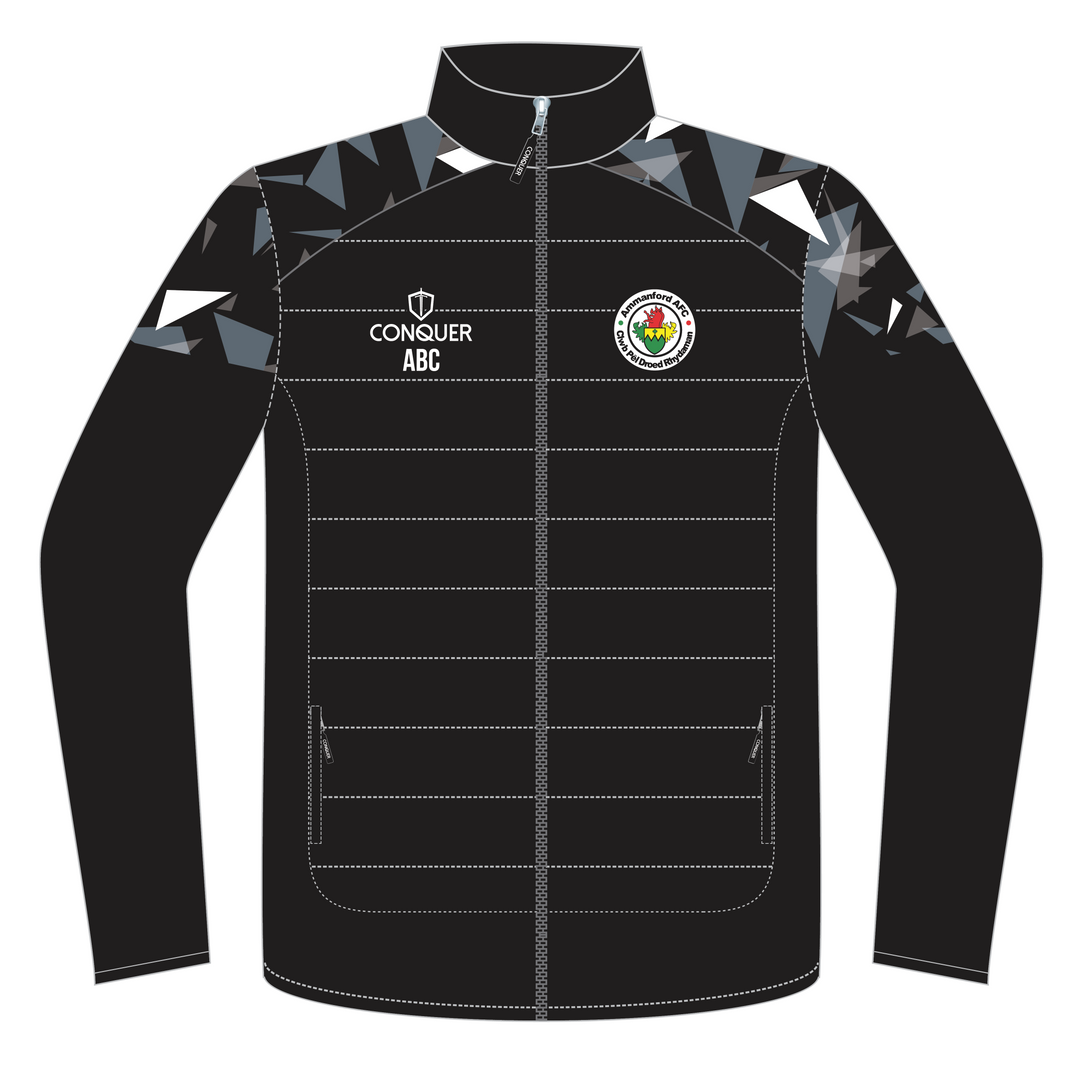 Ammanford AFC JUNIORS Full Zip Hybrid Track Jacket KIDS