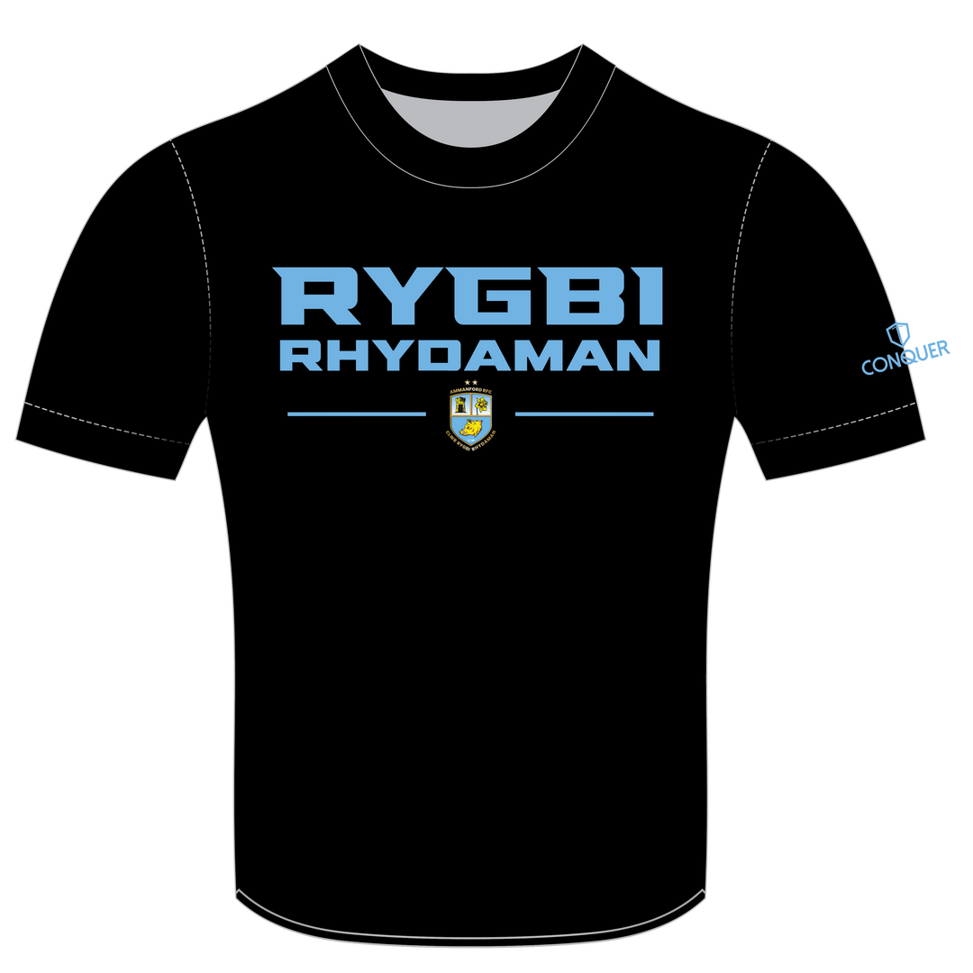 Ammanford RFC (RSA Tour 2026) Cotton T-Shirt - Black