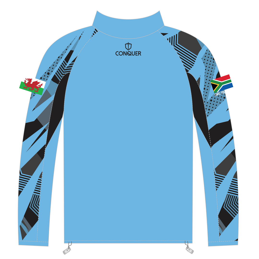 Ammanford RFC PRO 1/4 Zip Midlayer - SOUTH AFRICA TOUR