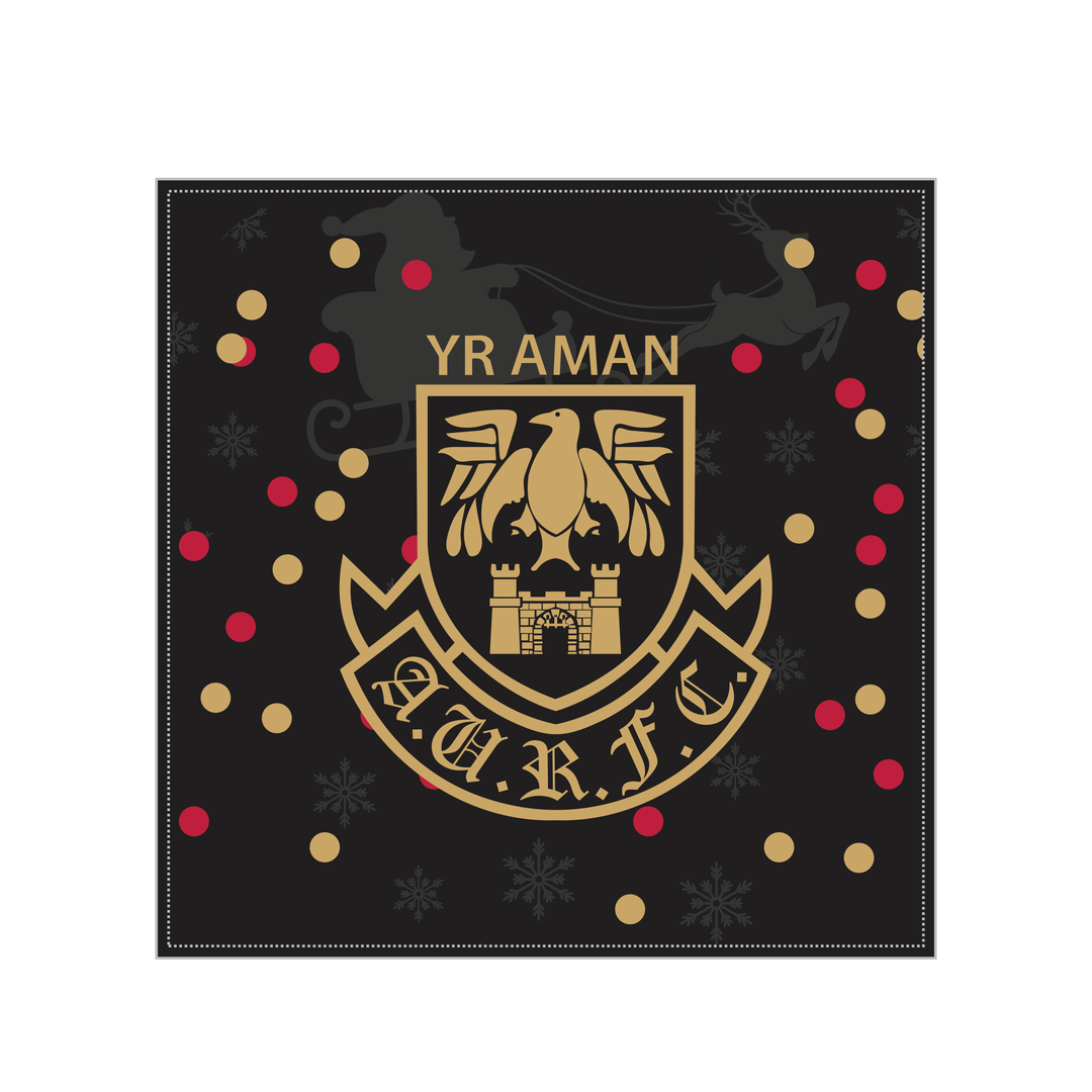Amman United RFC Christmas Cushion