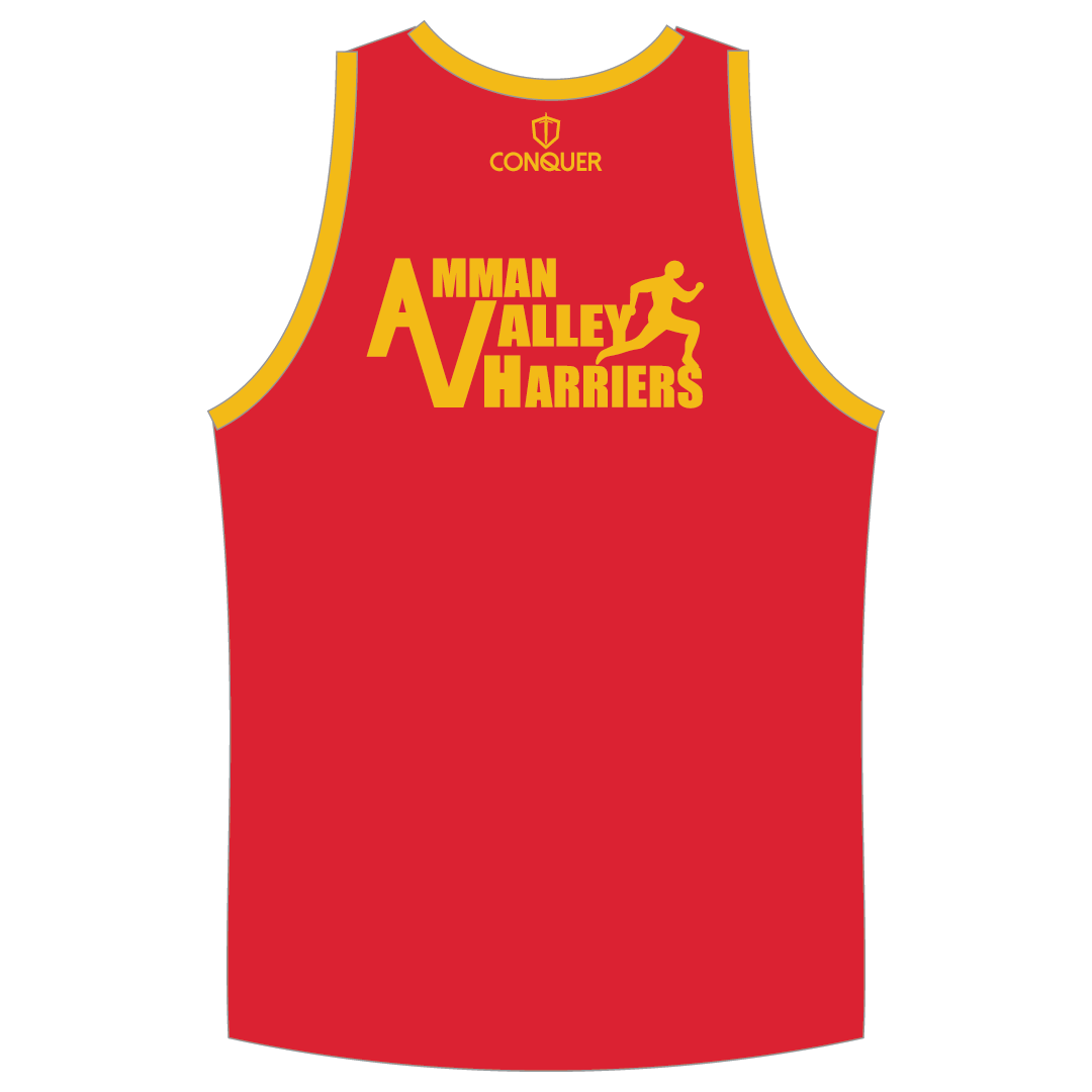 Amman Valley Harriers Tour Sublimated PRO Singlet Vest