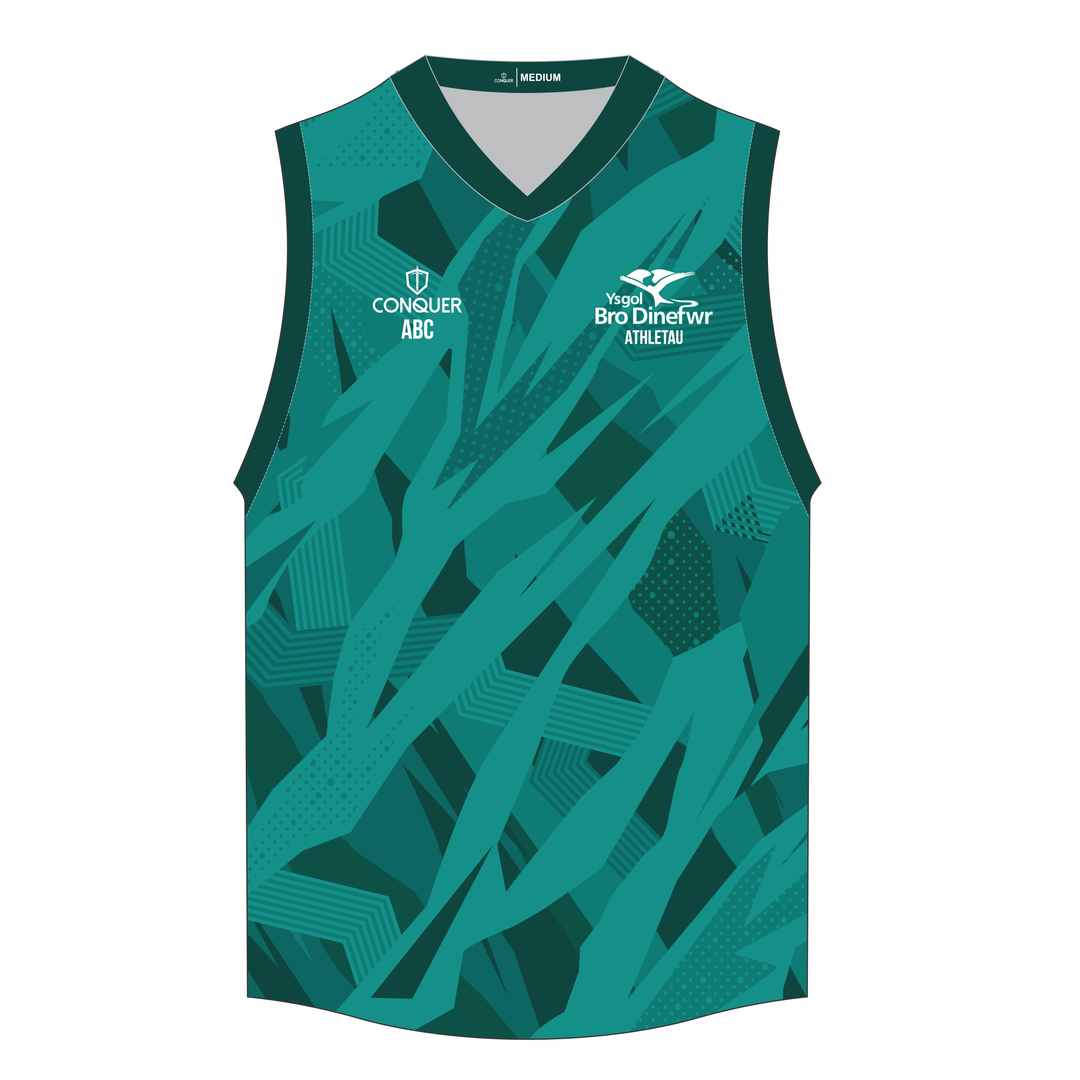 Ysgol Bro Dinefwr, Chwaraeon Sublimated Aussie Vest