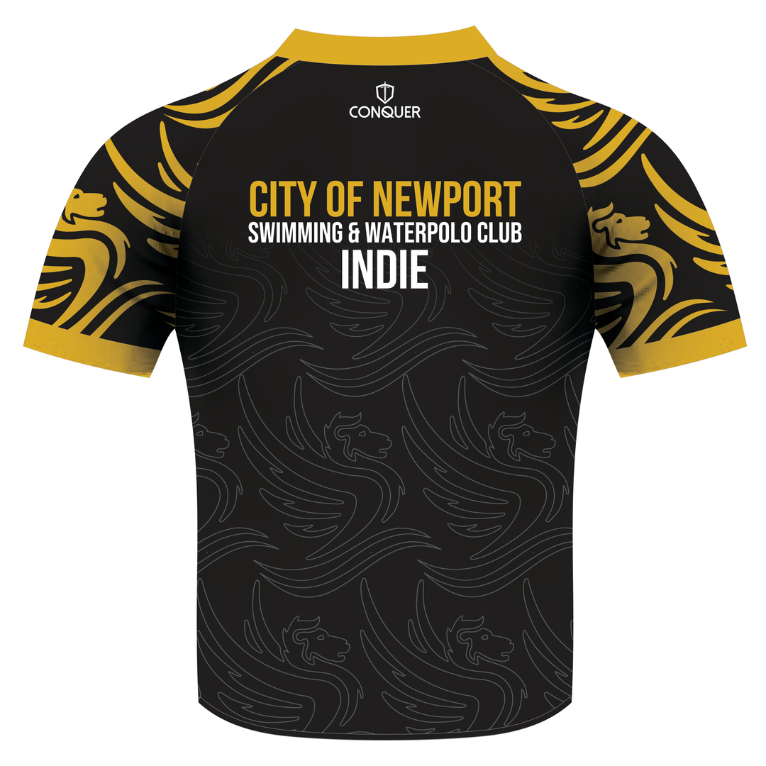 Newport Swimming Sublimated Waterpolo Polo Shirt Kids