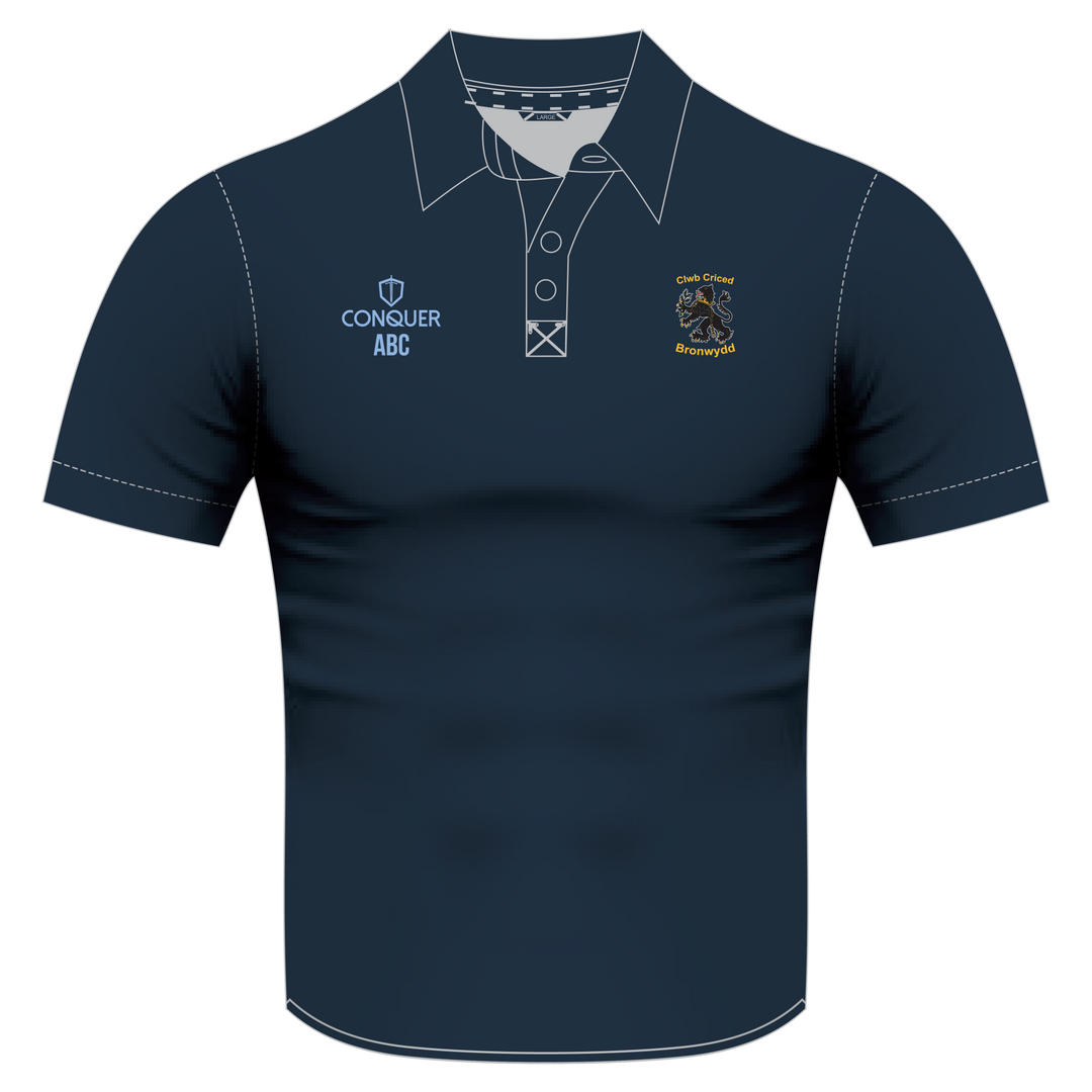 Clwb Criced Bronwydd Cotton Polo Shirt KIDS - Supporters
