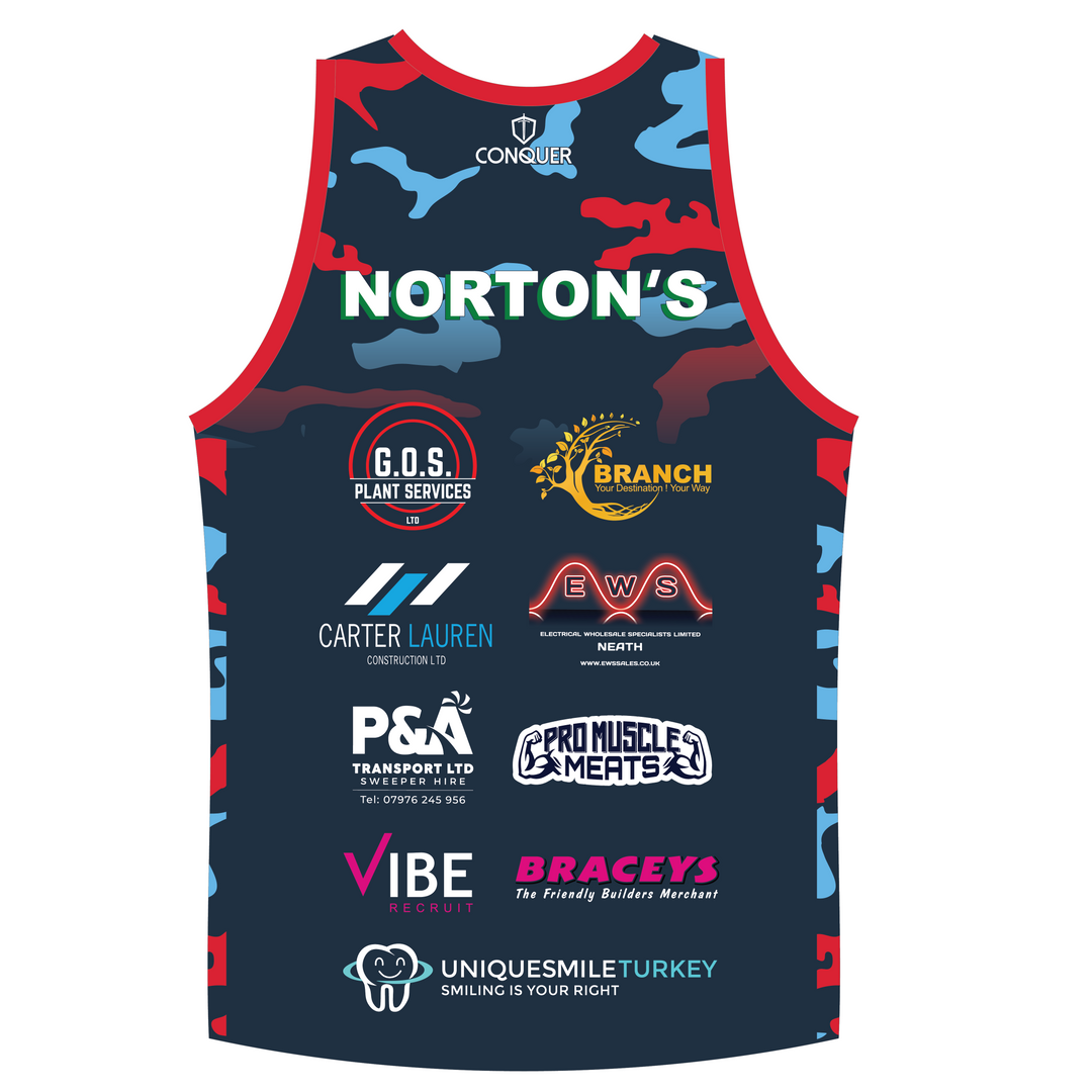 Butchers 7s Sublimated Singlet Vest