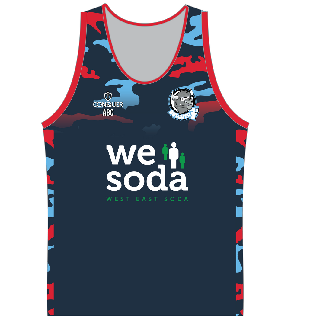 Butchers 7s Sublimated Singlet Vest