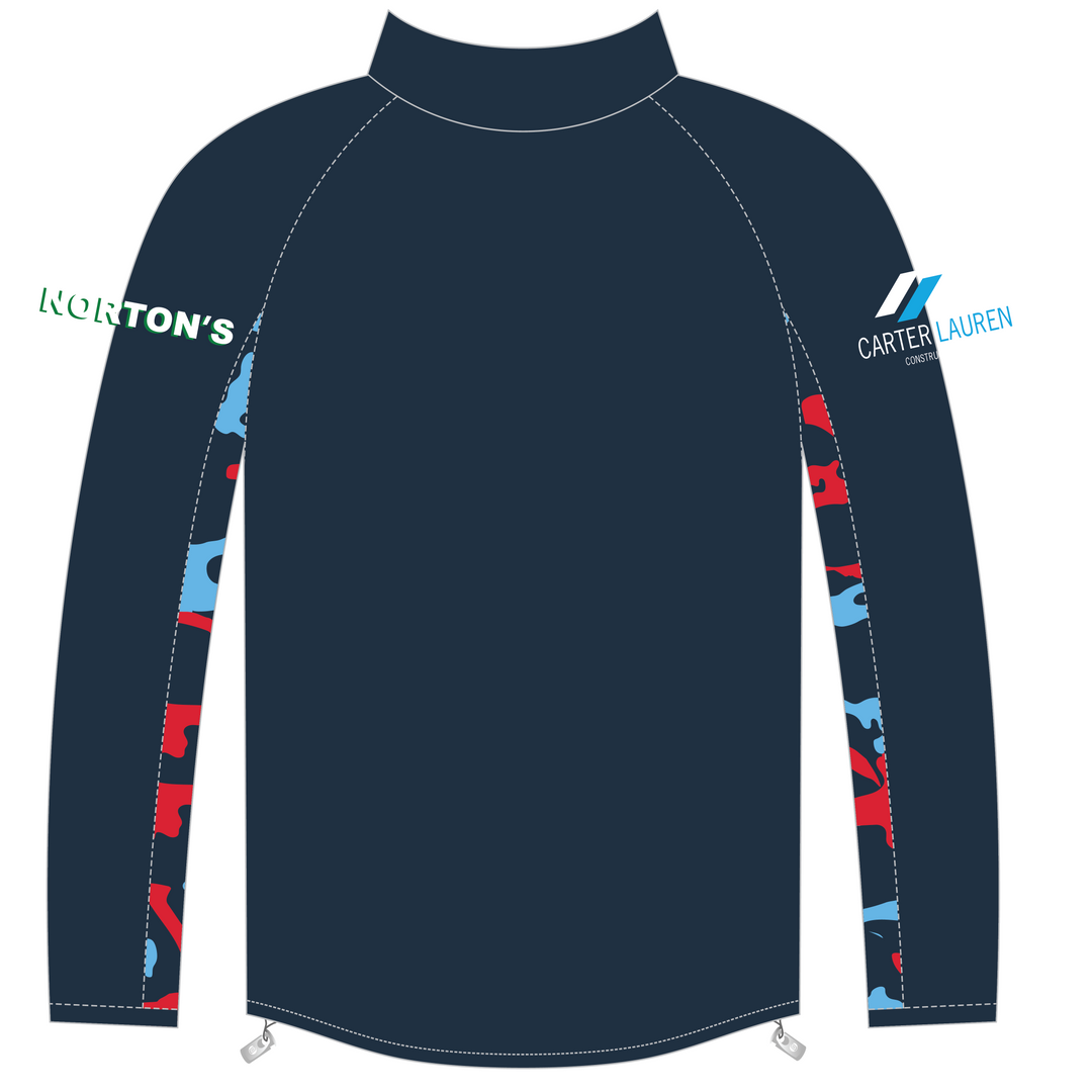 Butchers 7s 1/4 Zip Midlayer