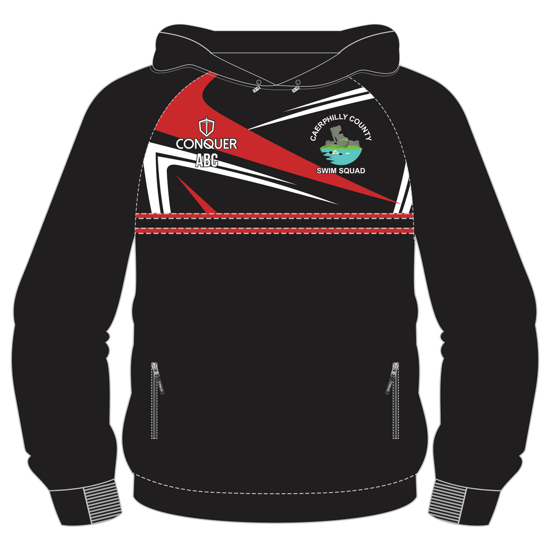 Caerphilly Swimming Squad Hoodie Kids