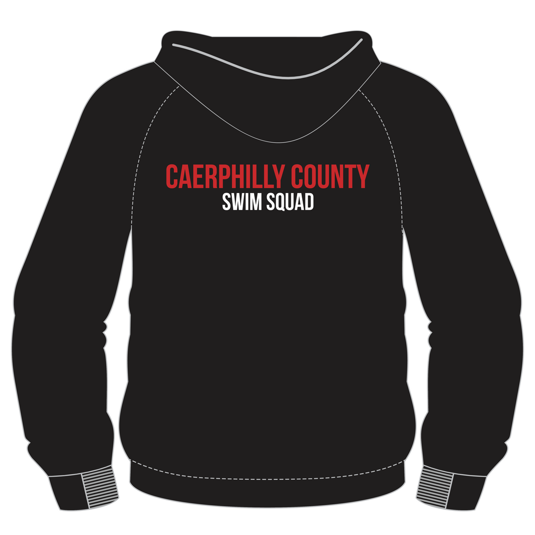 Caerphilly Swimming Squad Hoodie Kids