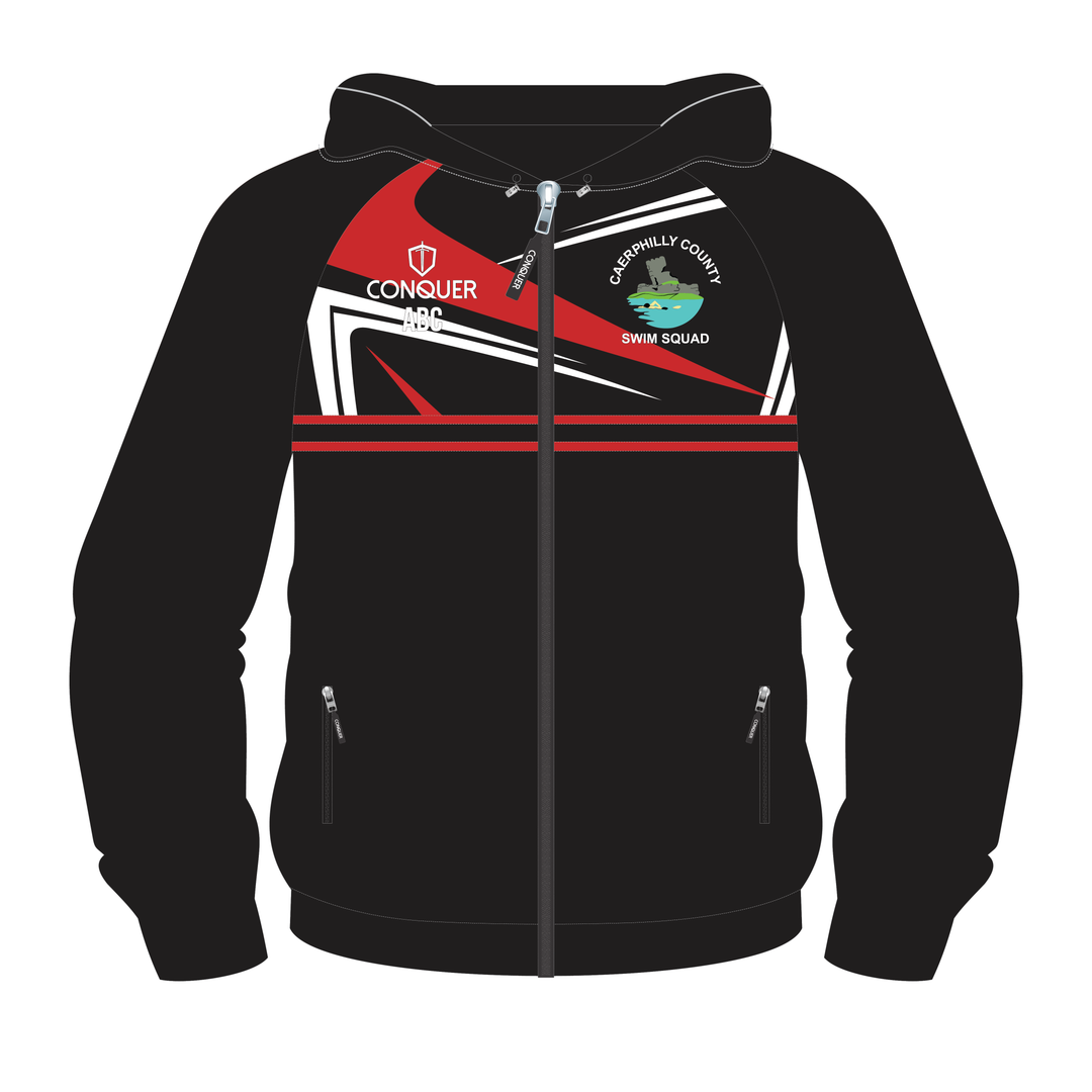 Caerphilly Swimming Squad FZ Hoodie