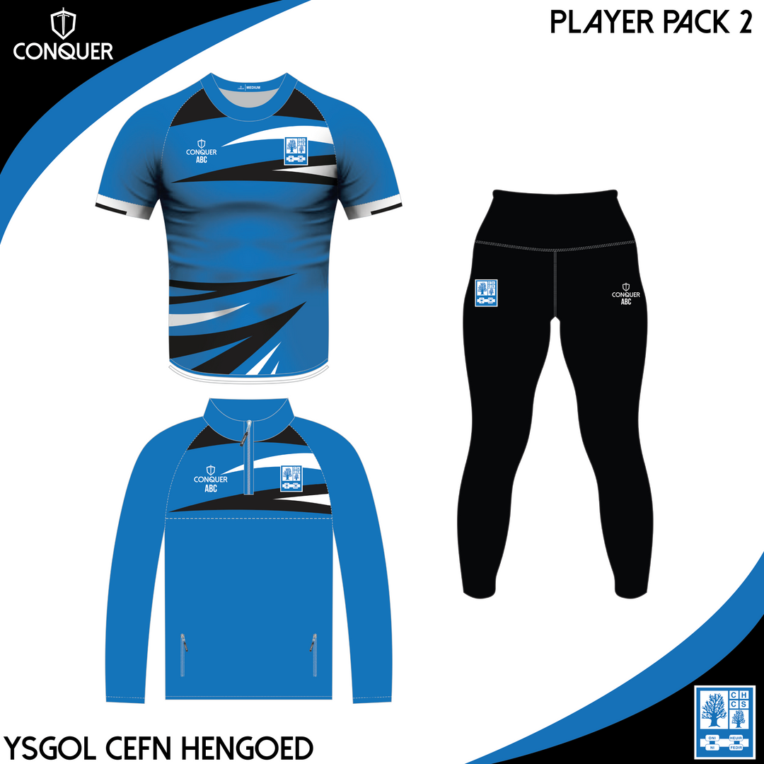 Cefn Hengoed GCSE PE PLAYER PACK 2 ADULT Sizes