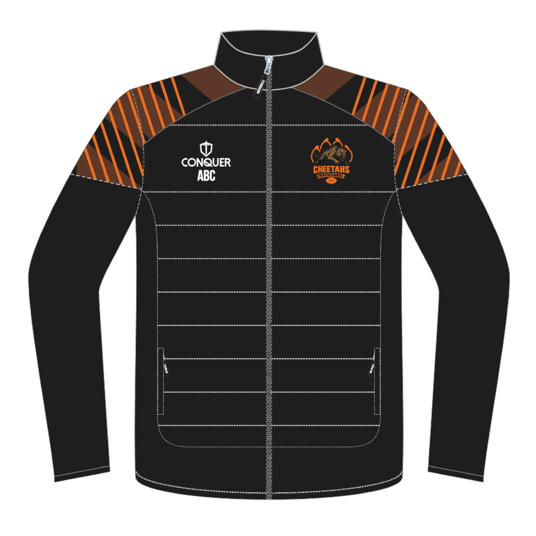 Cheetahs Invitational Full Zip Hybrid Track Jacket KIDS