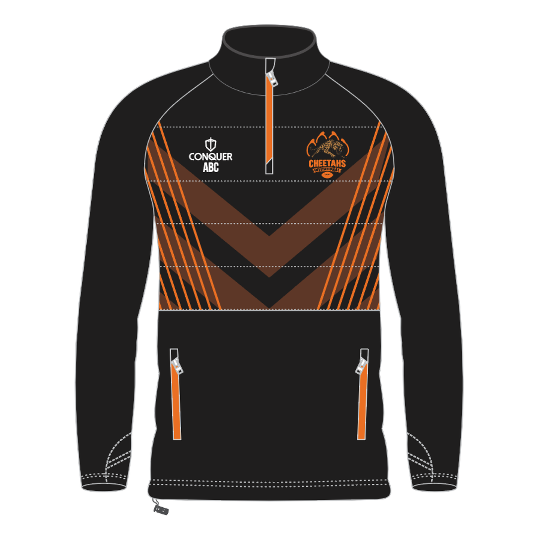 Cheetahs Invitational 1/4 Zip Hybrid Midlayer Jacket