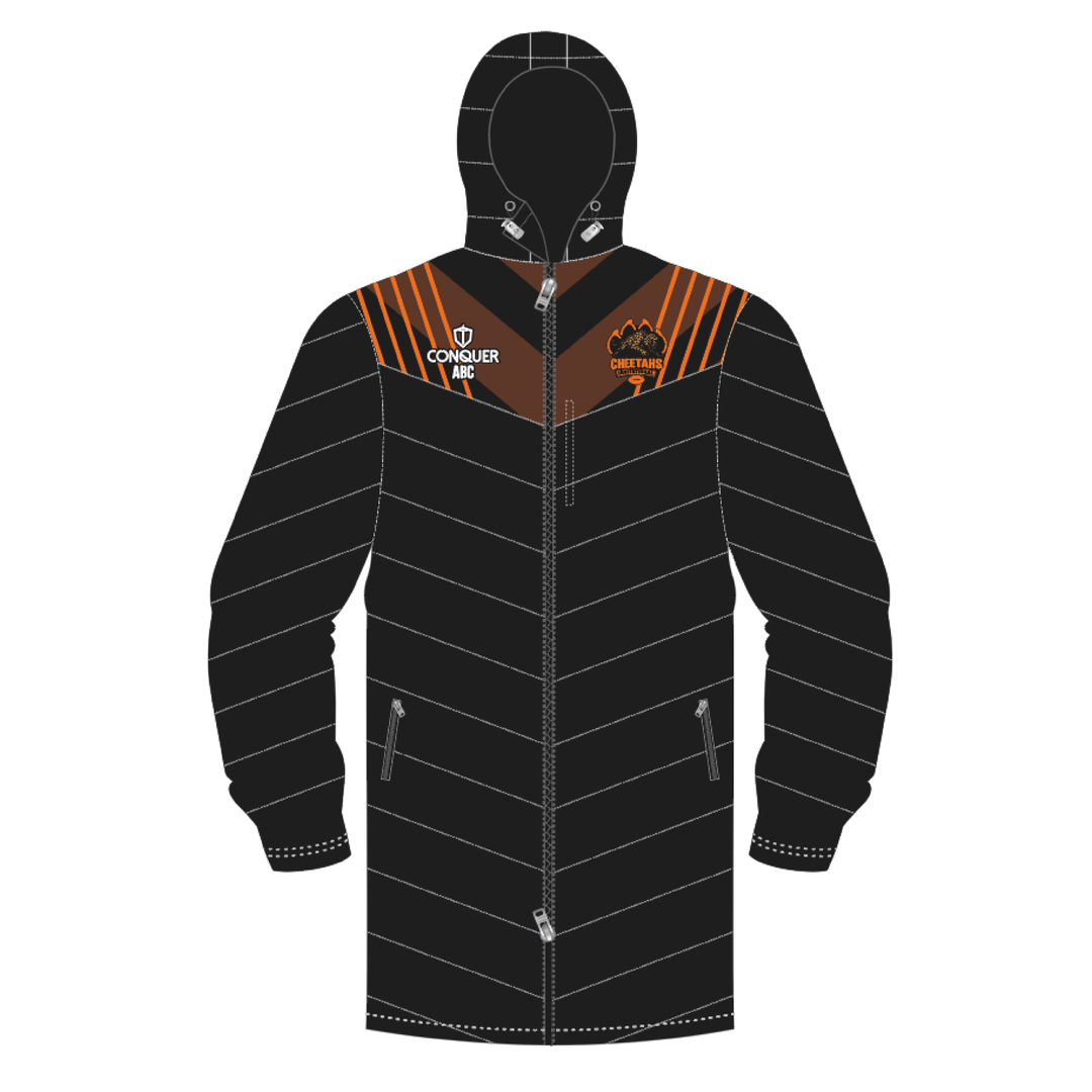 Cheetahs Invitational Long Puffy Jacket