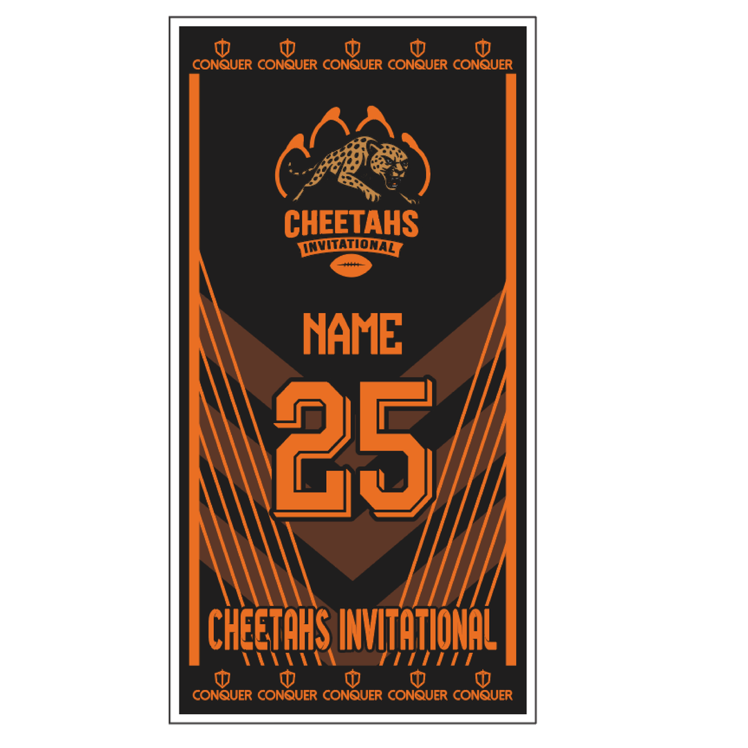 Cheetahs Invitational Beach Towel