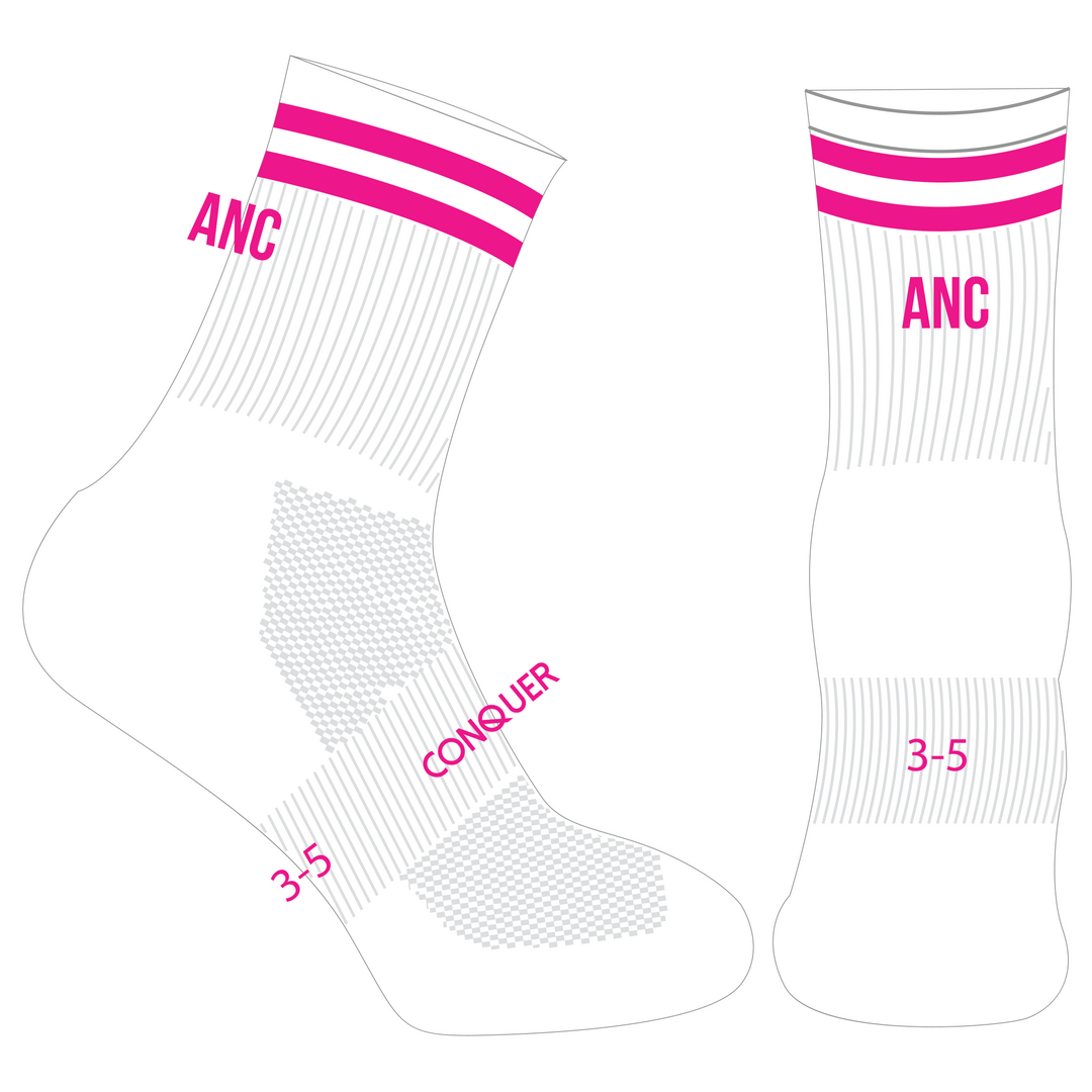 Ammanford Netball Crew Socks