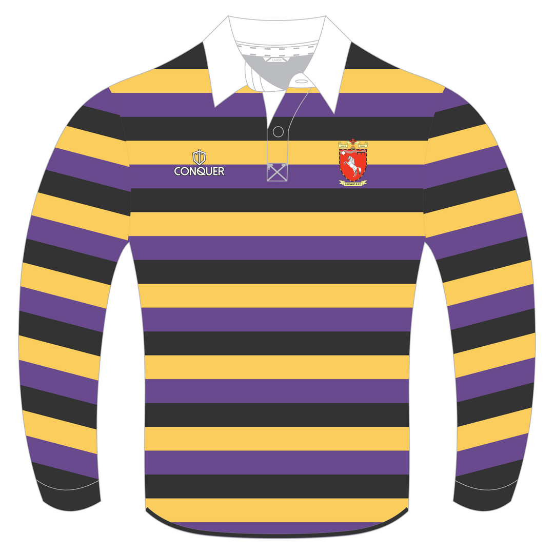 Crynant RFC Sublimated Retro Rugby Jersey