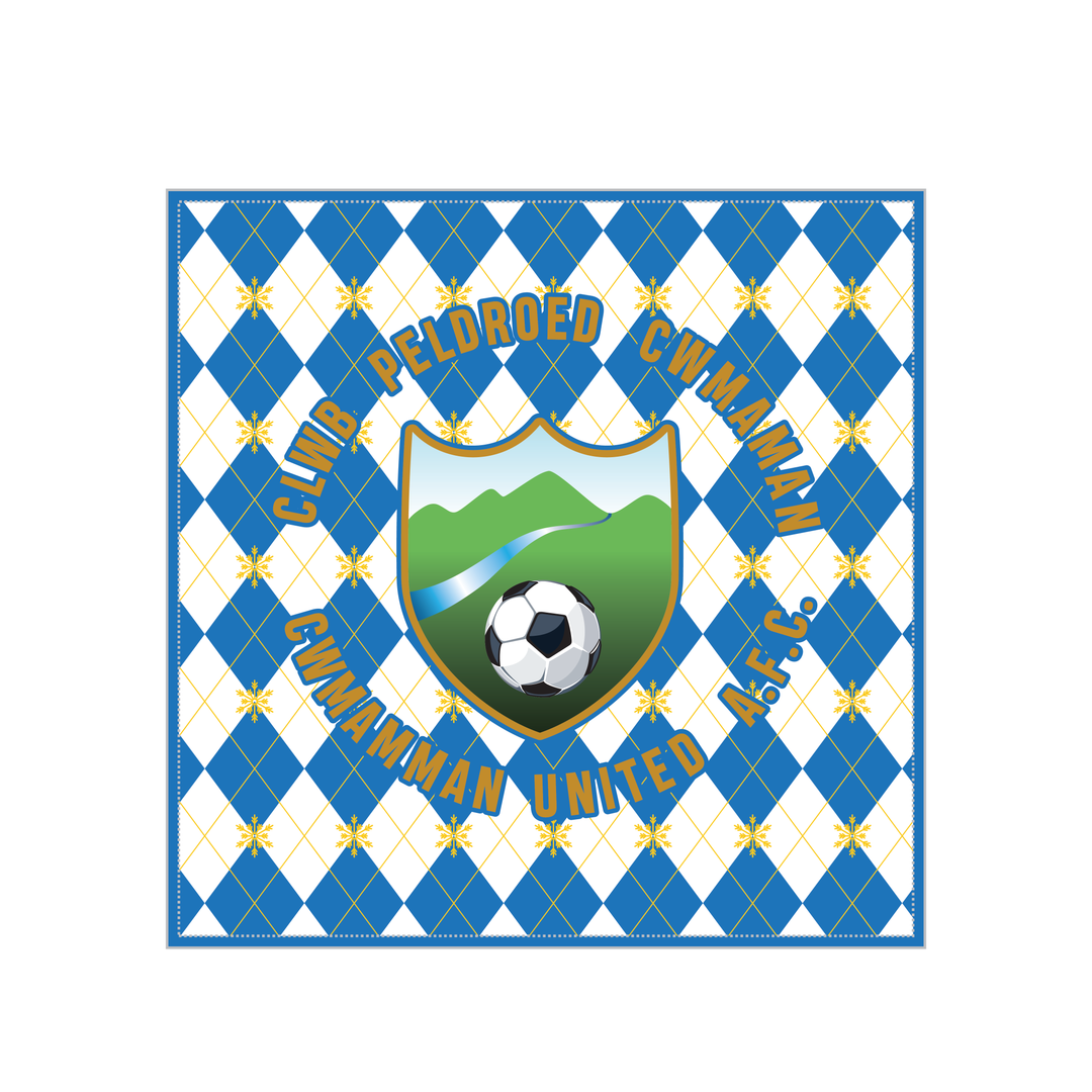 Cwmamman AFC Christmas Cushion