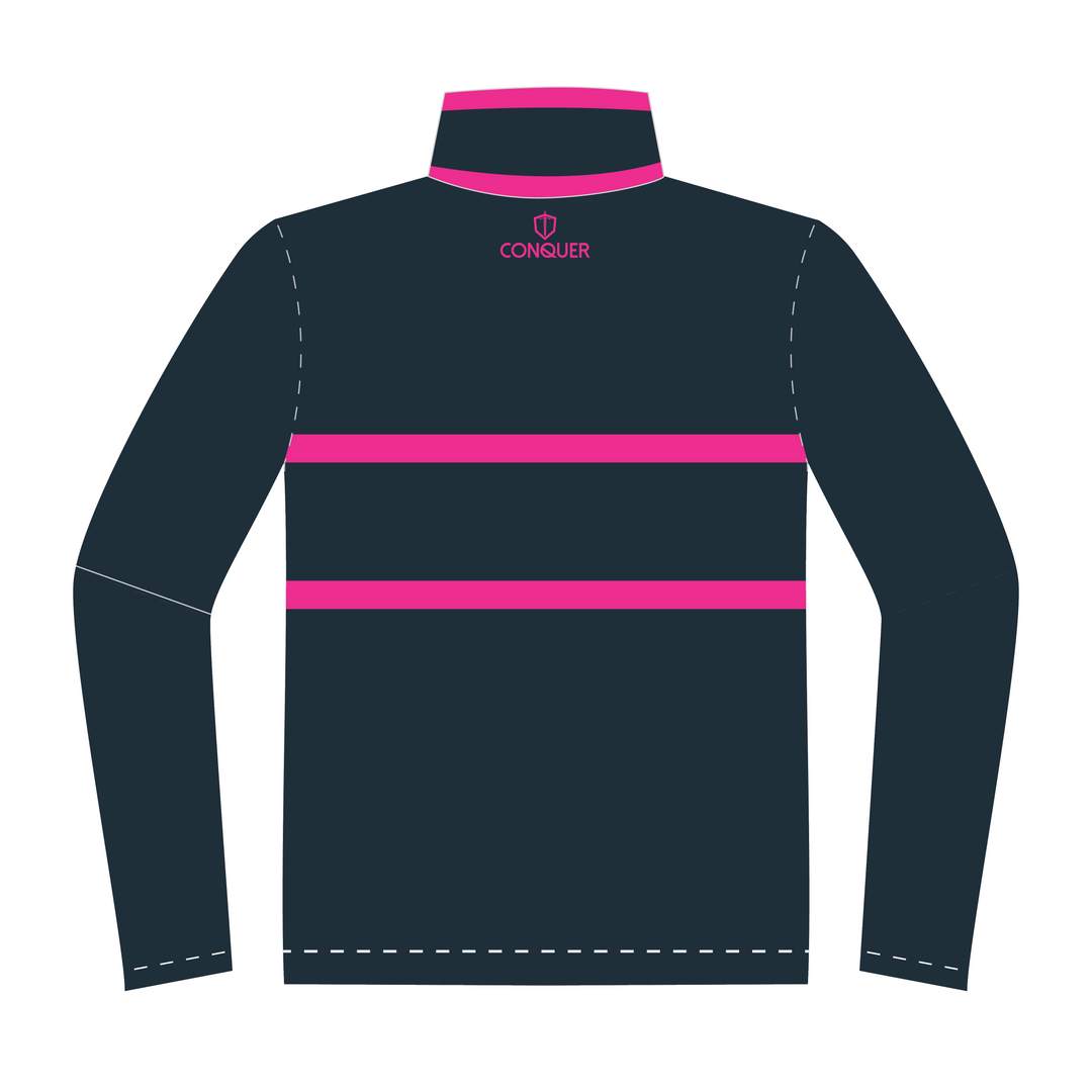 Cwmllynfell RFC Touch LADIES 1/4 Zip Polar Fleece Midlayer