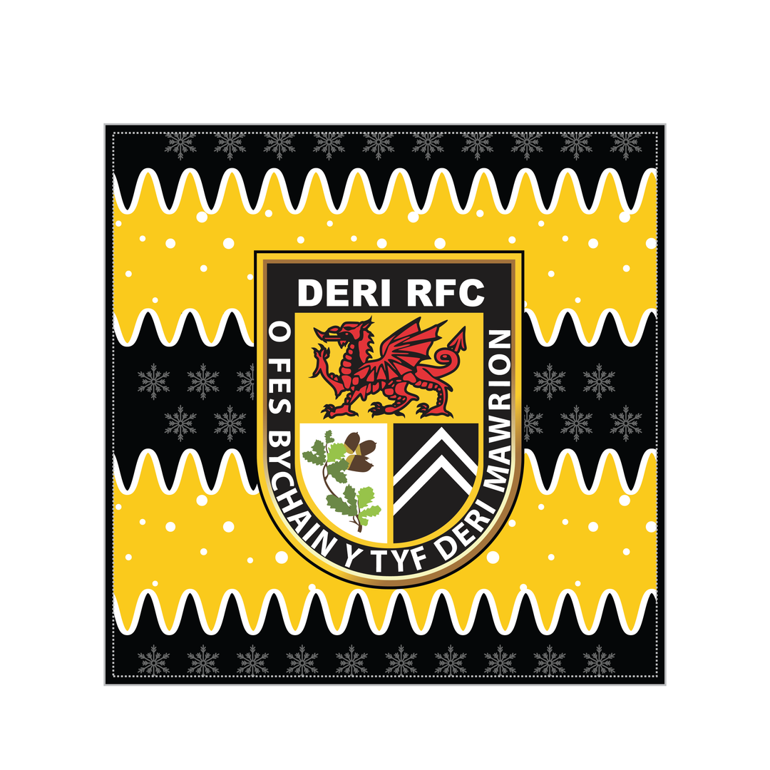 Deri RFC Christmas Cushion