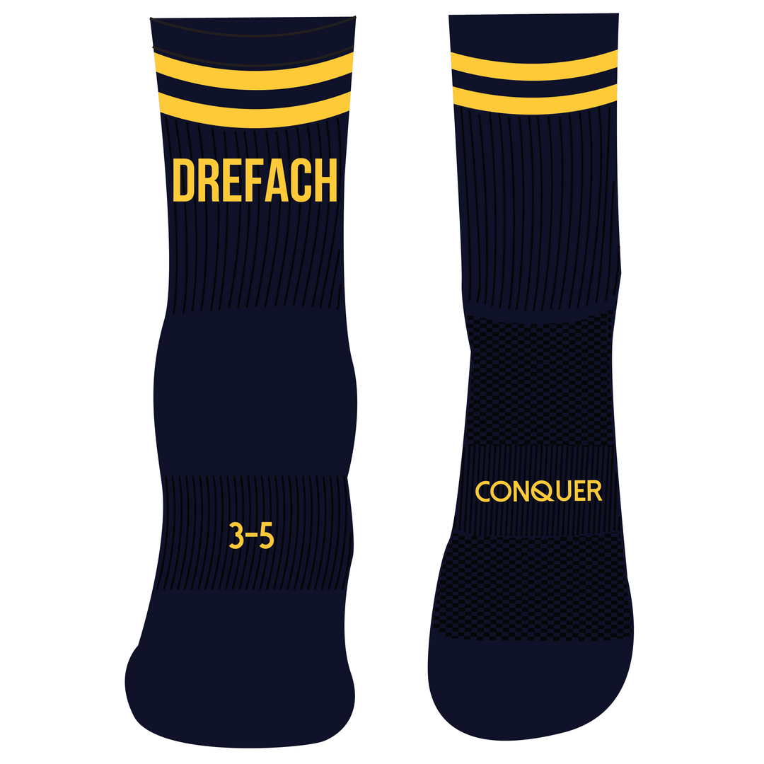 Drefach Cricket CREW Socks ADULT - Navy