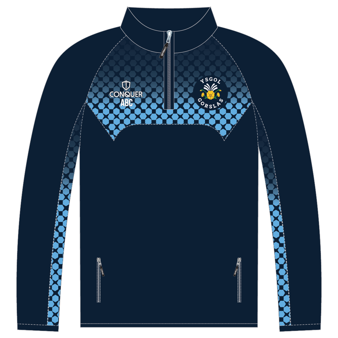 Ysgol Gorslas 1/4 Zip Midlayer