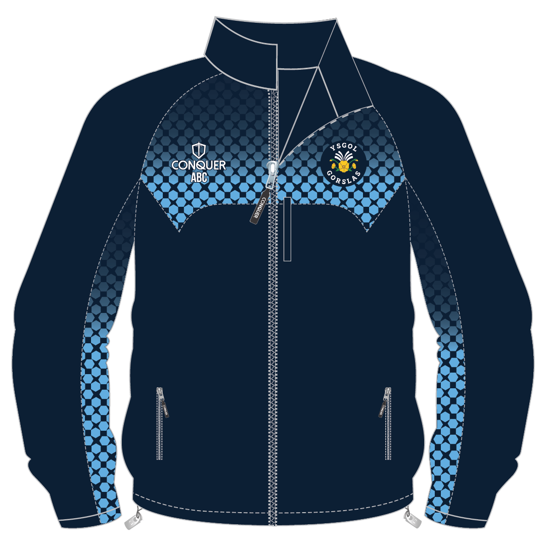 Ysgol Gorslas Full Zip Rain Jacket