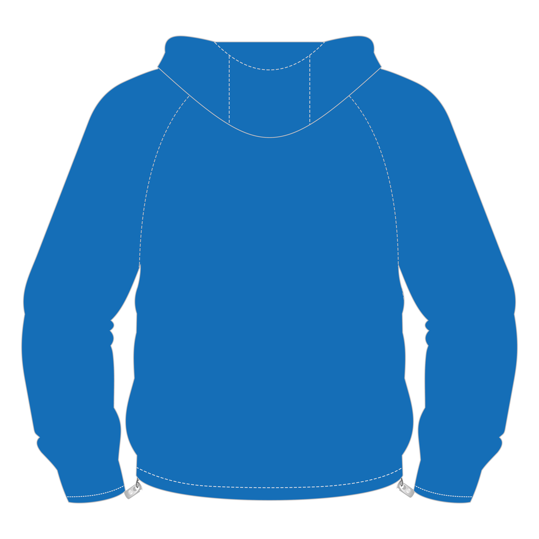 Coleg Sir Gar 1/4 Zip Sublimated Hooded Windbreaker