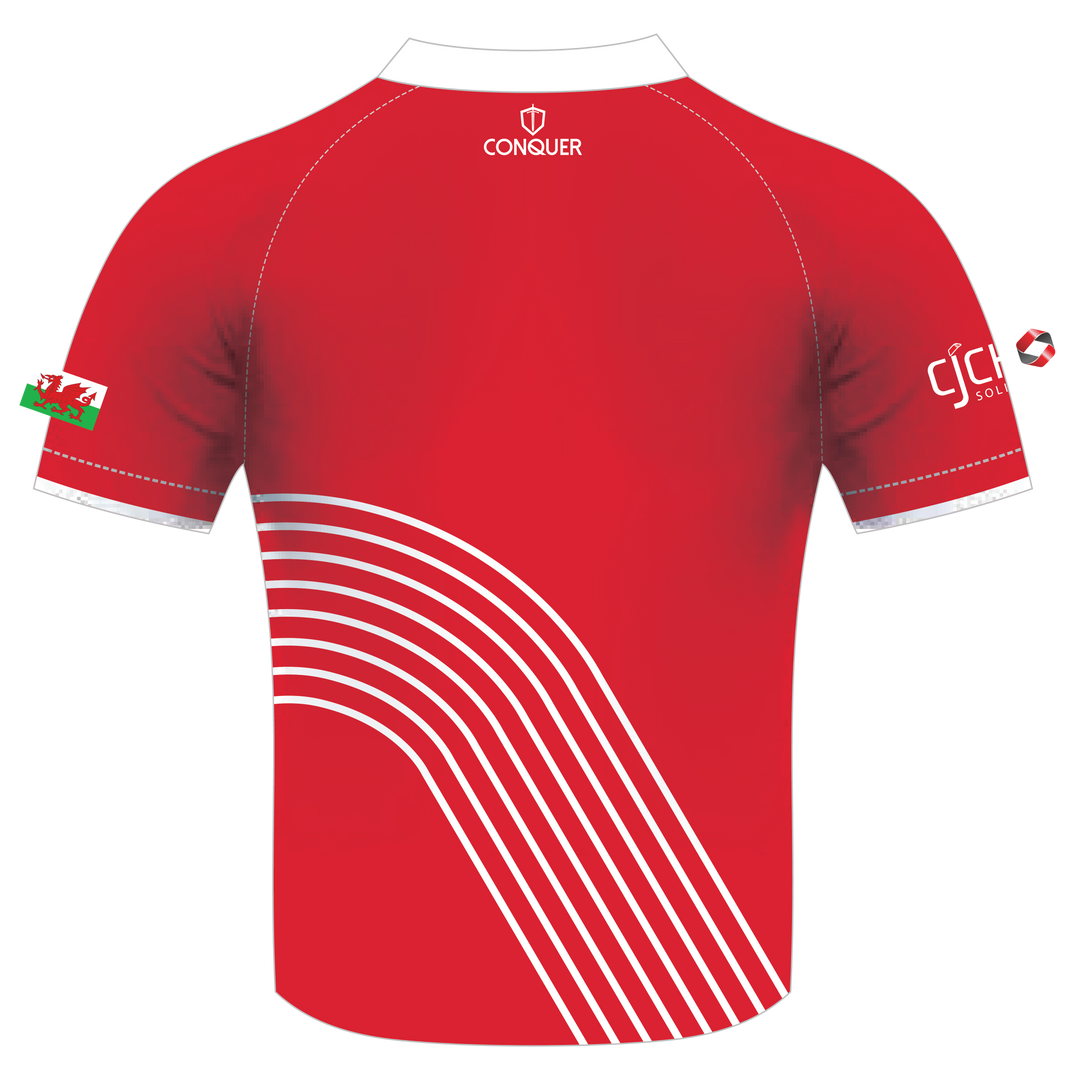 Josh Griffiths Run Coaching Sublimated T-Shirt KIDS - Red
