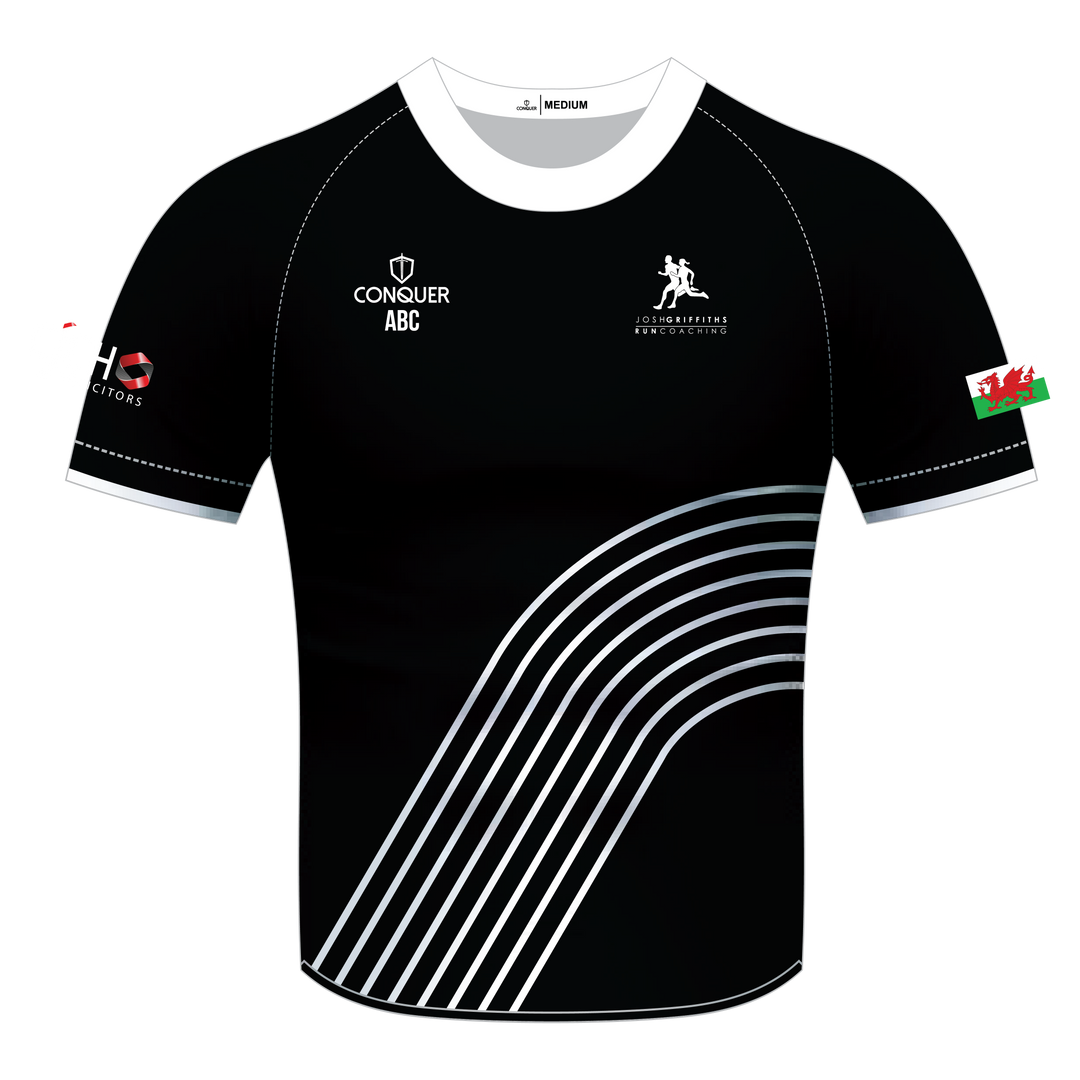 Josh Griffiths Running Sublimated T-Shirt KIDS - Black