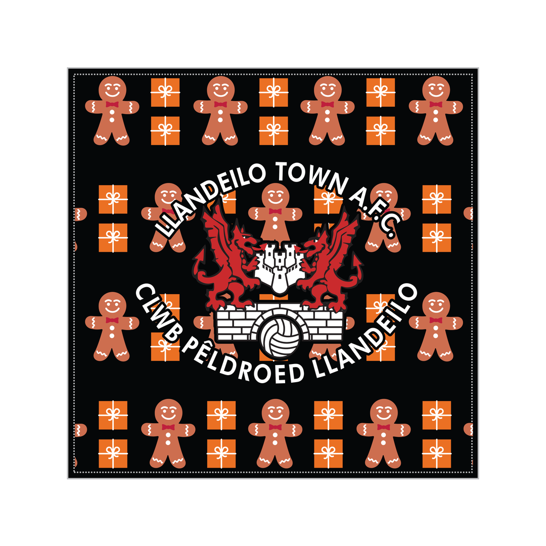 Llandeilo AFC Christmas Cushion