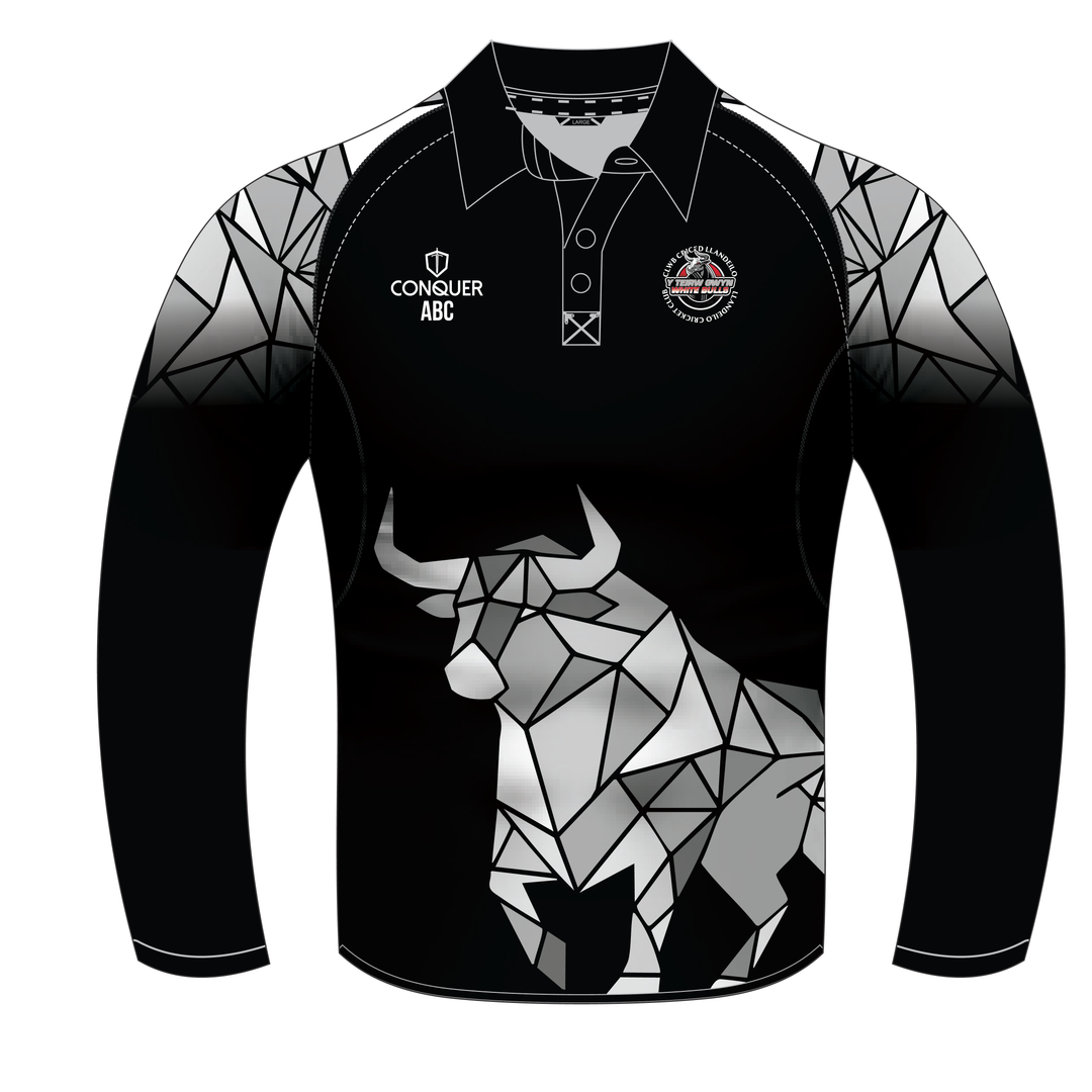 Llandeilo Cricket Men's Long Sleeve Sublimated Playing Shirt KIDS