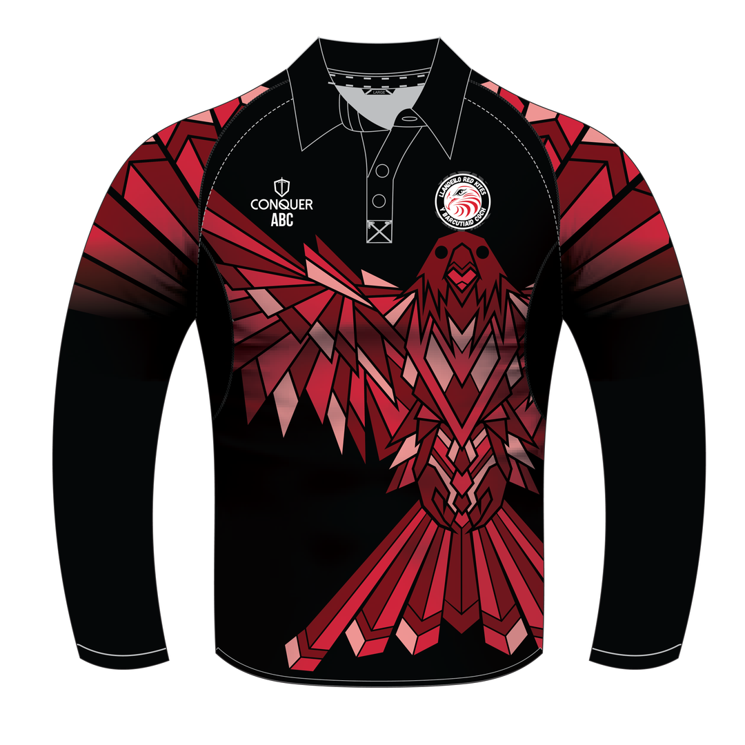 Llandeilo Cricket Women's Long Sleeve Sublimated Playing Shirt KIDS