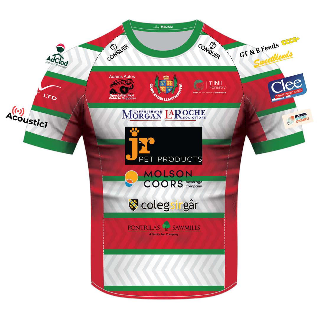 Llandovery RFC Sublimated Replica Jersey KIDS - Home
