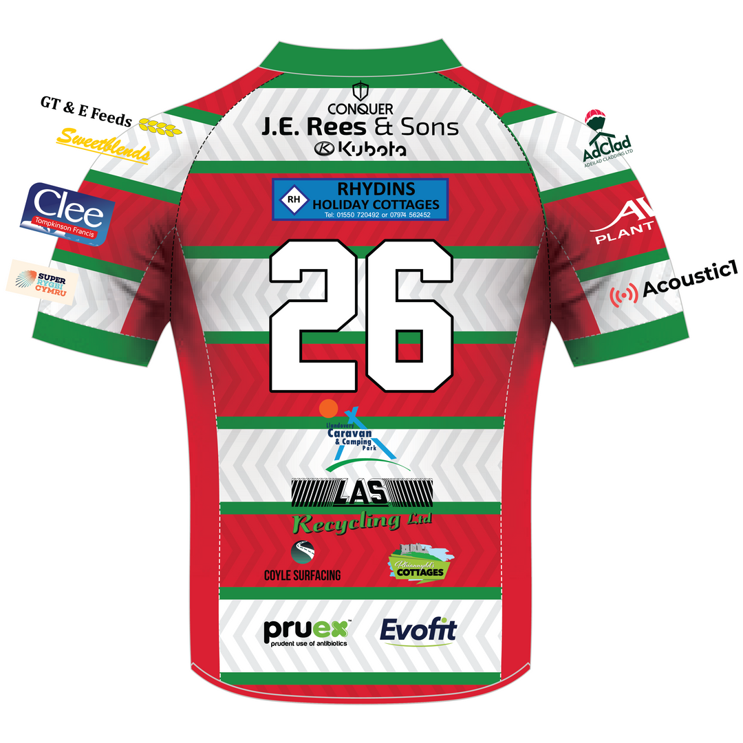 Llandovery RFC Sublimated Replica Jersey - Home