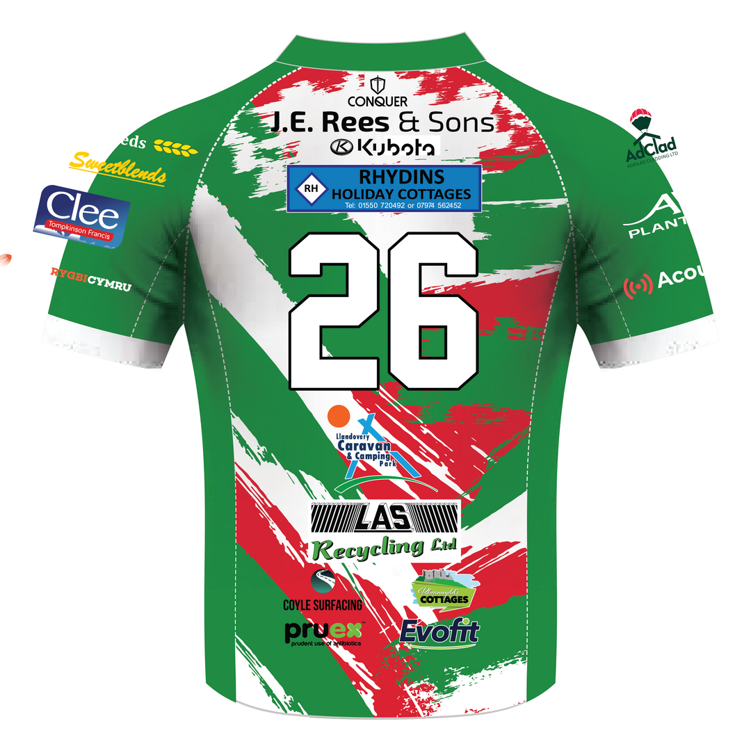 Llandovery RFC Sublimated Replica Jersey KIDS - Away