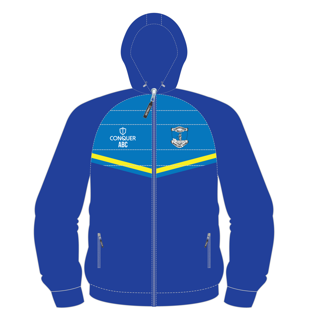 Llandrindod Wells Bowls Full Zip Hybrid Hoodie KIDS
